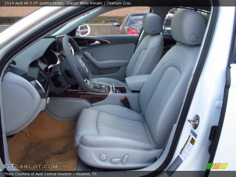 2014 A6 3.0T quattro Sedan Titanium Gray Interior
