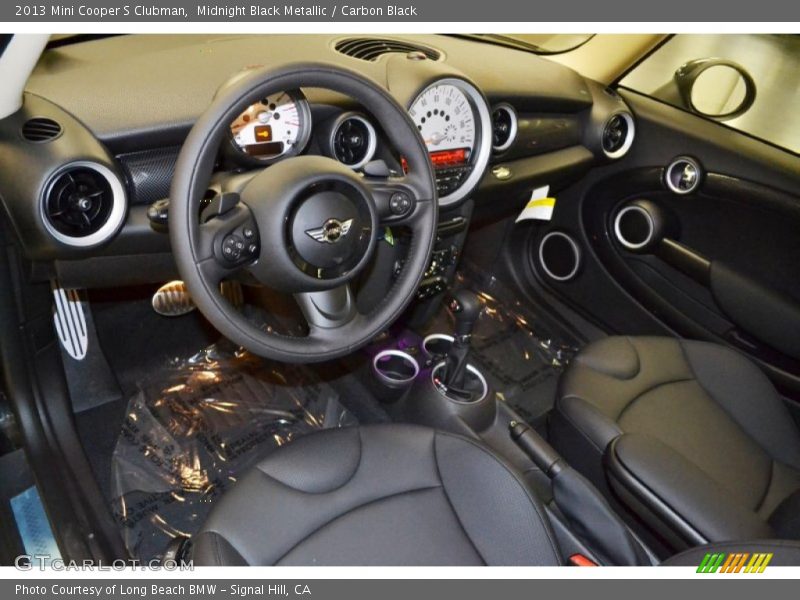 Midnight Black Metallic / Carbon Black 2013 Mini Cooper S Clubman