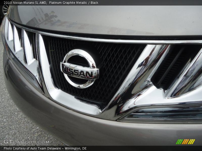 Platinum Graphite Metallic / Black 2010 Nissan Murano SL AWD