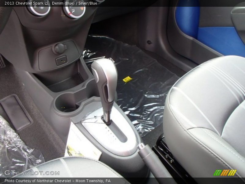 Denim (Blue) / Silver/Blue 2013 Chevrolet Spark LS