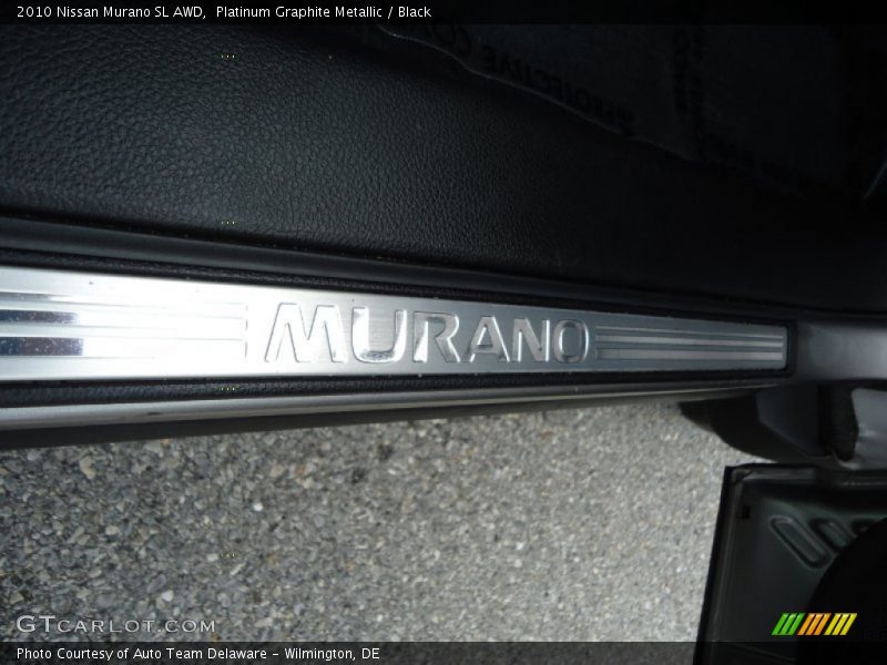 Platinum Graphite Metallic / Black 2010 Nissan Murano SL AWD