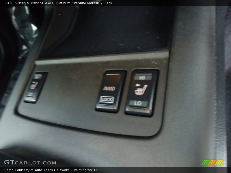 Platinum Graphite Metallic / Black 2010 Nissan Murano SL AWD