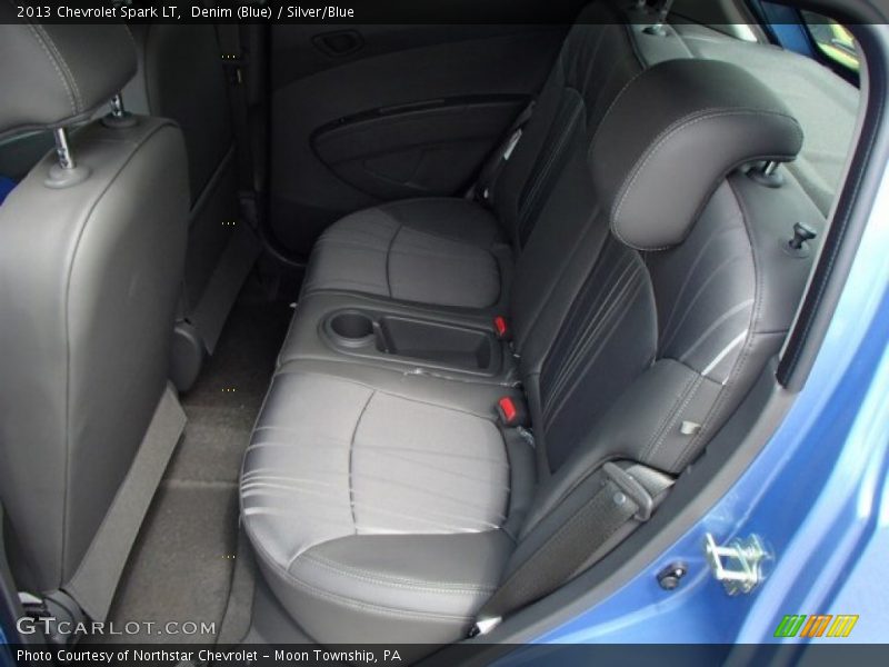 Denim (Blue) / Silver/Blue 2013 Chevrolet Spark LT