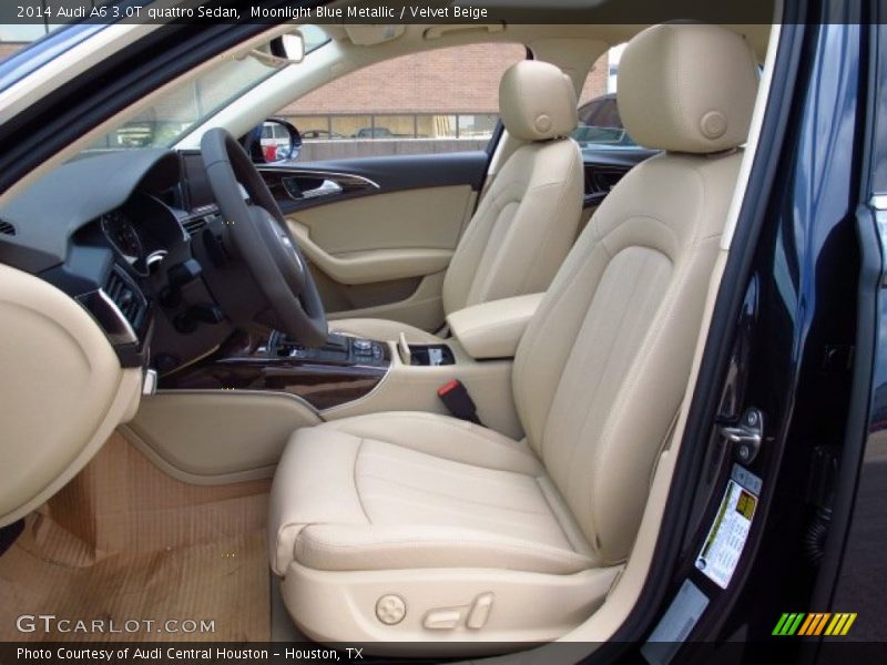 2014 A6 3.0T quattro Sedan Velvet Beige Interior