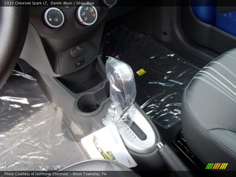 Denim (Blue) / Silver/Blue 2013 Chevrolet Spark LT