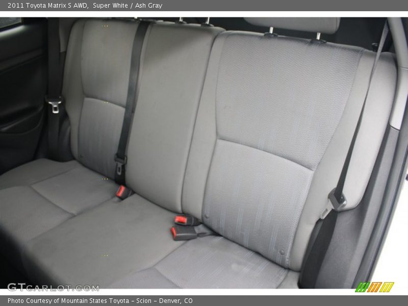 Super White / Ash Gray 2011 Toyota Matrix S AWD