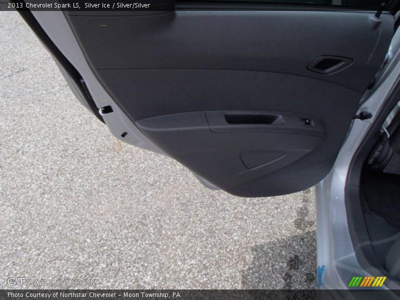 Silver Ice / Silver/Silver 2013 Chevrolet Spark LS