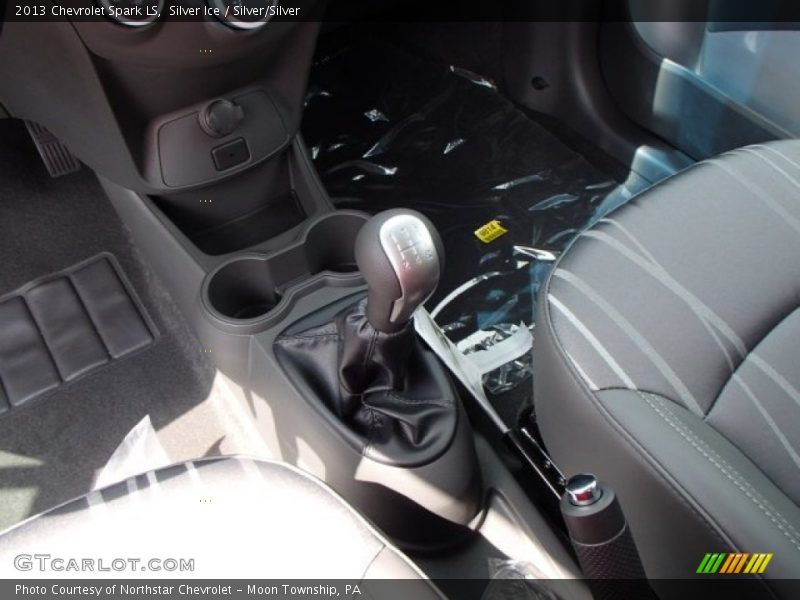 Silver Ice / Silver/Silver 2013 Chevrolet Spark LS