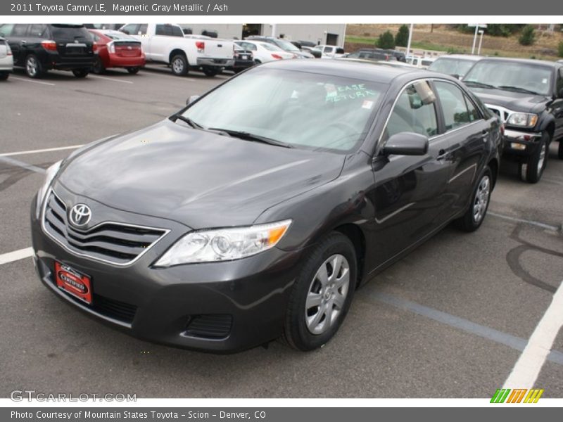 Magnetic Gray Metallic / Ash 2011 Toyota Camry LE