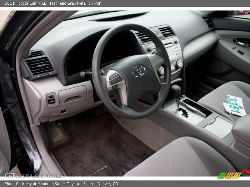 Magnetic Gray Metallic / Ash 2011 Toyota Camry LE
