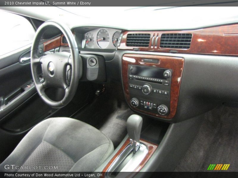 Summit White / Ebony 2010 Chevrolet Impala LT