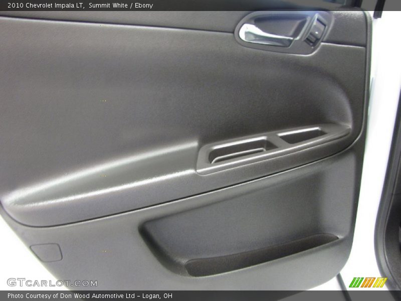 Summit White / Ebony 2010 Chevrolet Impala LT