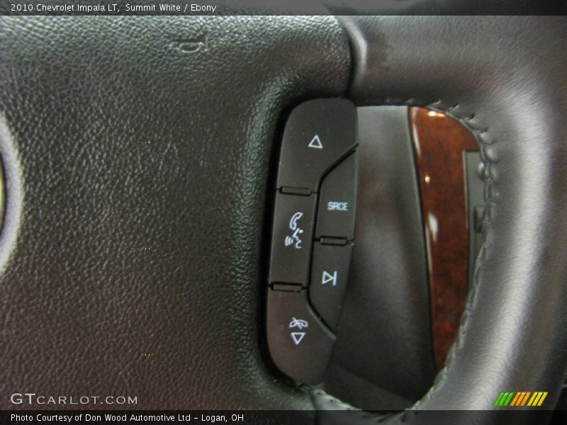 Summit White / Ebony 2010 Chevrolet Impala LT