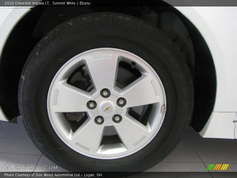 Summit White / Ebony 2010 Chevrolet Impala LT