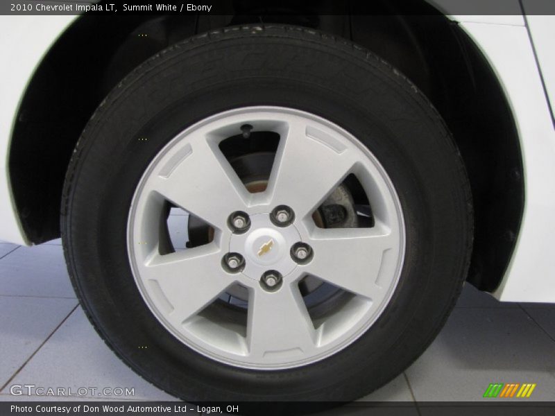 Summit White / Ebony 2010 Chevrolet Impala LT