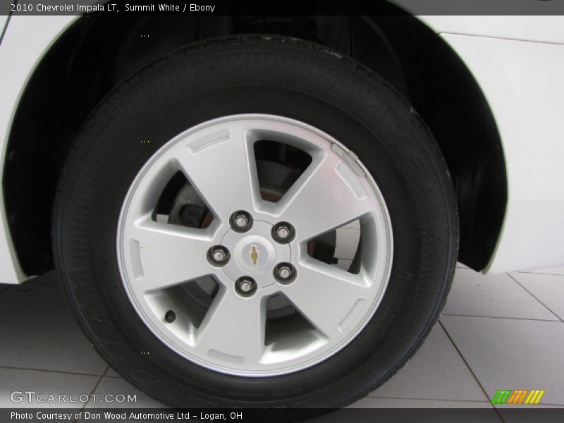 Summit White / Ebony 2010 Chevrolet Impala LT