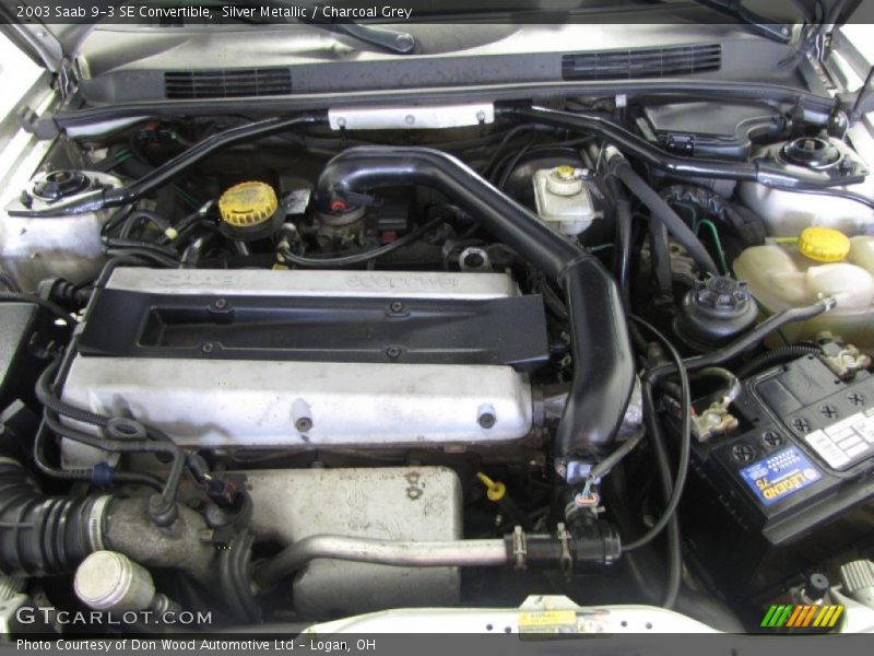  2003 9-3 SE Convertible Engine - 2.0 Liter Turbocharged DOHC 16-Valve 4 Cylinder