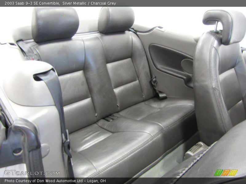 Rear Seat of 2003 9-3 SE Convertible