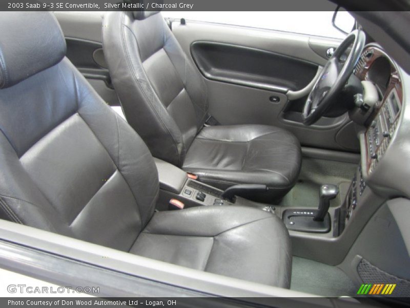 Front Seat of 2003 9-3 SE Convertible