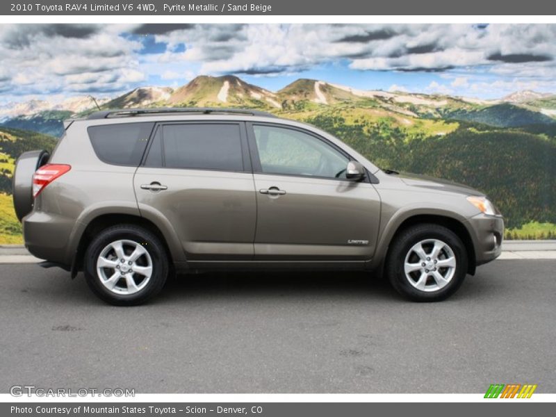 Pyrite Metallic / Sand Beige 2010 Toyota RAV4 Limited V6 4WD