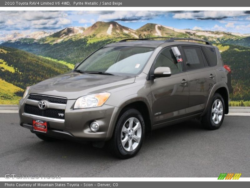 Pyrite Metallic / Sand Beige 2010 Toyota RAV4 Limited V6 4WD