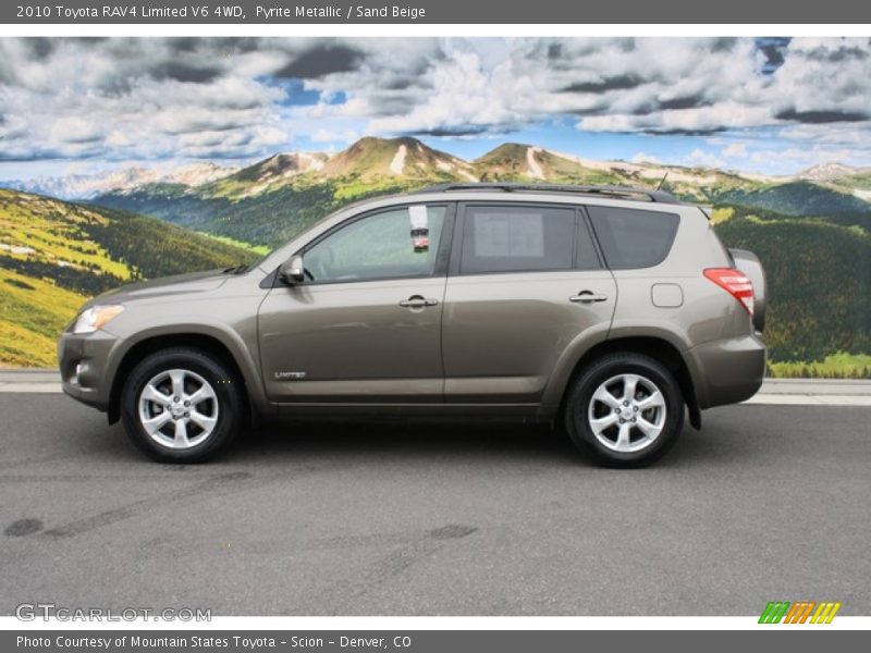 Pyrite Metallic / Sand Beige 2010 Toyota RAV4 Limited V6 4WD