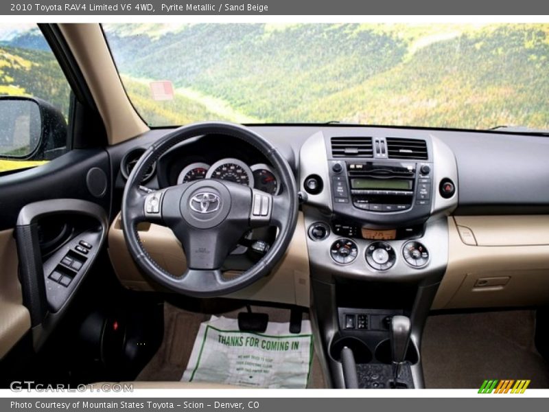 Pyrite Metallic / Sand Beige 2010 Toyota RAV4 Limited V6 4WD