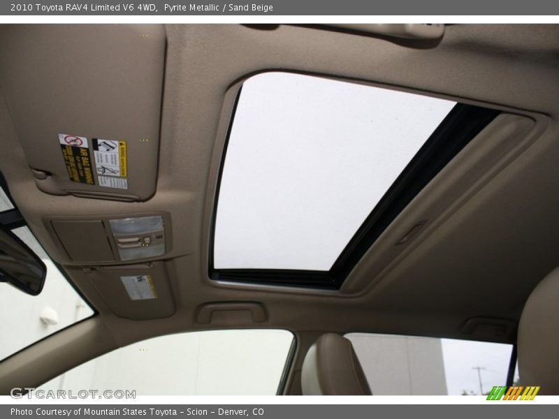 Pyrite Metallic / Sand Beige 2010 Toyota RAV4 Limited V6 4WD