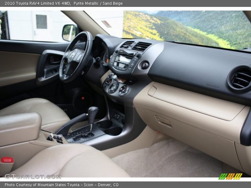 Pyrite Metallic / Sand Beige 2010 Toyota RAV4 Limited V6 4WD