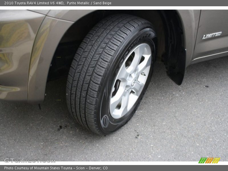 Pyrite Metallic / Sand Beige 2010 Toyota RAV4 Limited V6 4WD