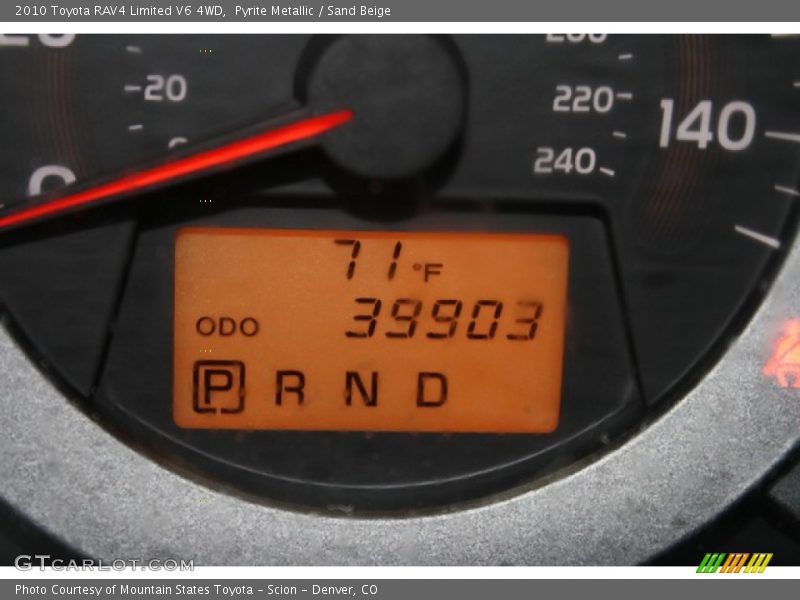 Pyrite Metallic / Sand Beige 2010 Toyota RAV4 Limited V6 4WD