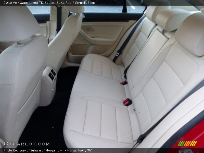 Salsa Red / Cornsilk Beige 2010 Volkswagen Jetta TDI Sedan