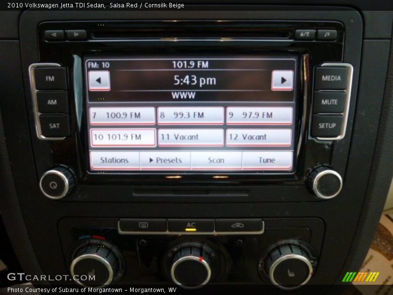 Salsa Red / Cornsilk Beige 2010 Volkswagen Jetta TDI Sedan