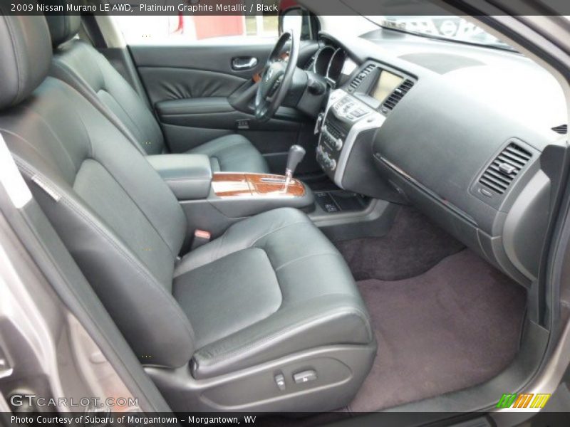 Platinum Graphite Metallic / Black 2009 Nissan Murano LE AWD