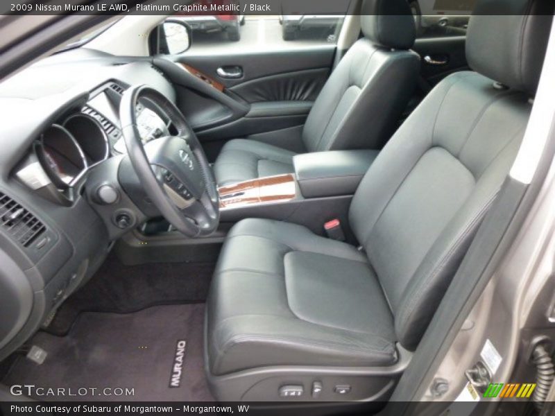 Platinum Graphite Metallic / Black 2009 Nissan Murano LE AWD