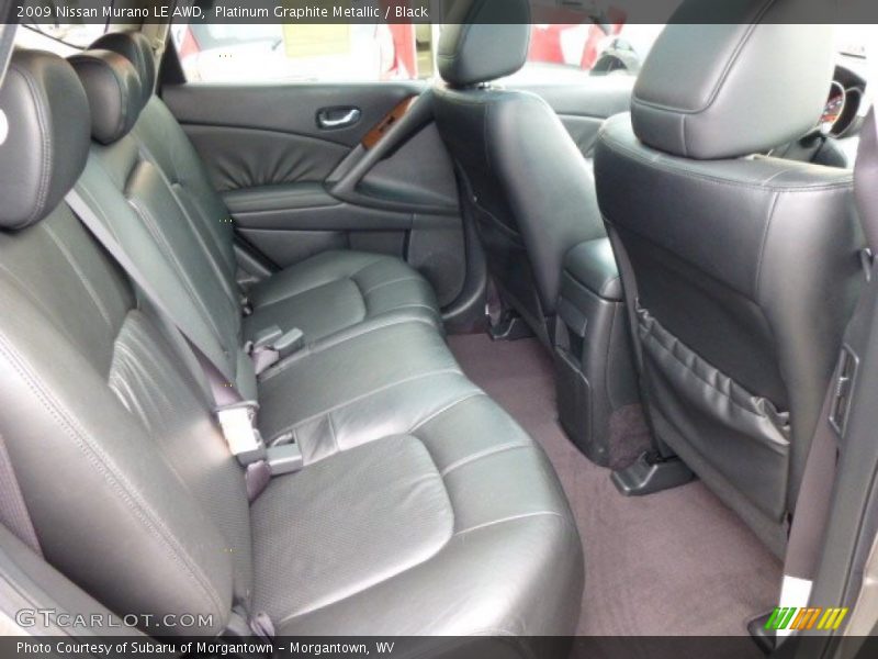 Platinum Graphite Metallic / Black 2009 Nissan Murano LE AWD