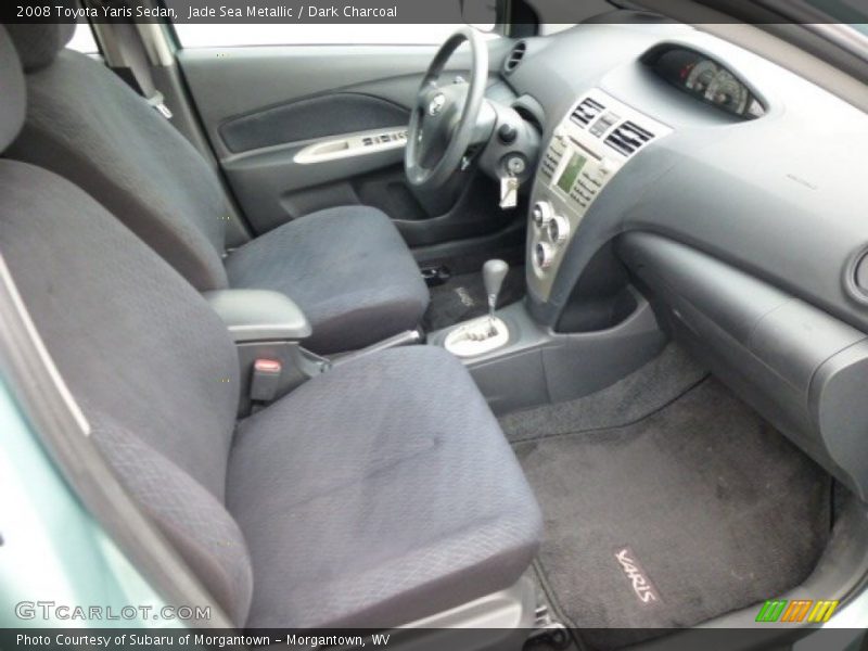 Jade Sea Metallic / Dark Charcoal 2008 Toyota Yaris Sedan