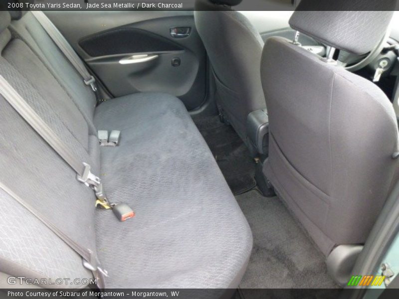 Jade Sea Metallic / Dark Charcoal 2008 Toyota Yaris Sedan
