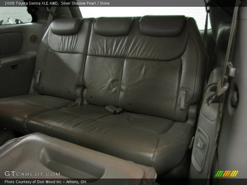 Silver Shadow Pearl / Stone 2008 Toyota Sienna XLE AWD