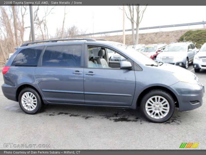 Slate Metallic / Stone 2008 Toyota Sienna XLE AWD