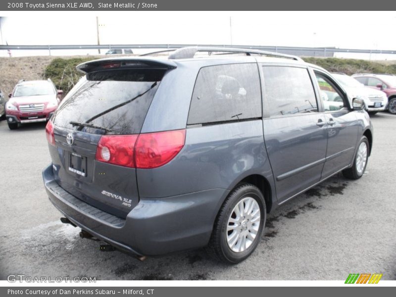 Slate Metallic / Stone 2008 Toyota Sienna XLE AWD
