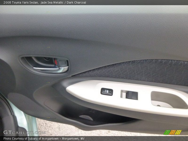 Jade Sea Metallic / Dark Charcoal 2008 Toyota Yaris Sedan