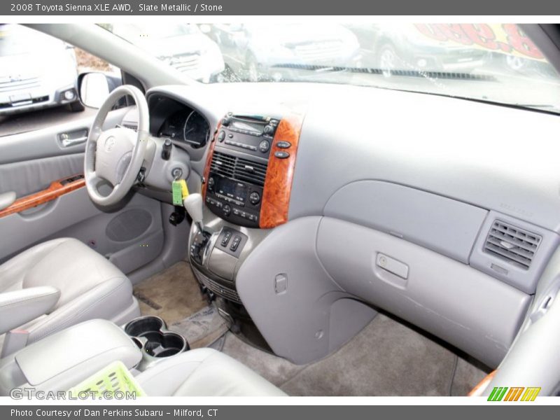 Slate Metallic / Stone 2008 Toyota Sienna XLE AWD