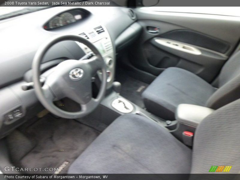 Jade Sea Metallic / Dark Charcoal 2008 Toyota Yaris Sedan