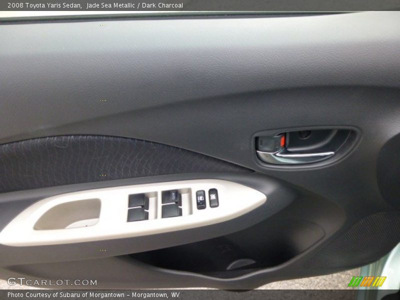 Jade Sea Metallic / Dark Charcoal 2008 Toyota Yaris Sedan