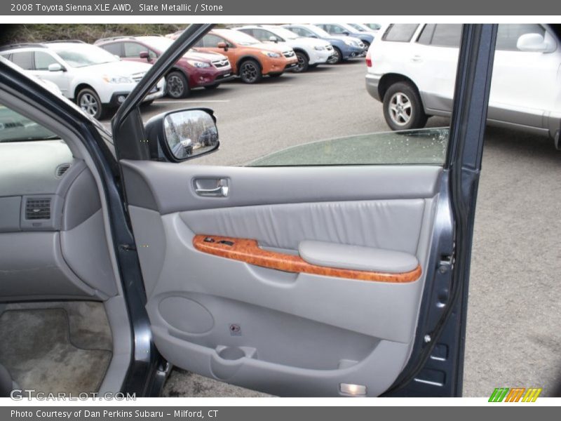 Slate Metallic / Stone 2008 Toyota Sienna XLE AWD