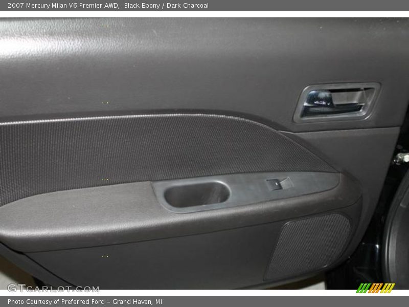 Black Ebony / Dark Charcoal 2007 Mercury Milan V6 Premier AWD