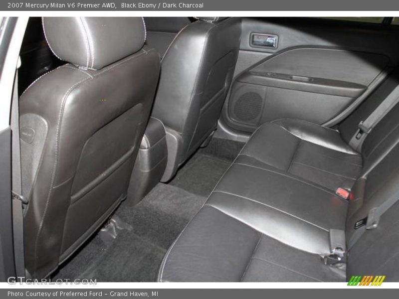 Black Ebony / Dark Charcoal 2007 Mercury Milan V6 Premier AWD