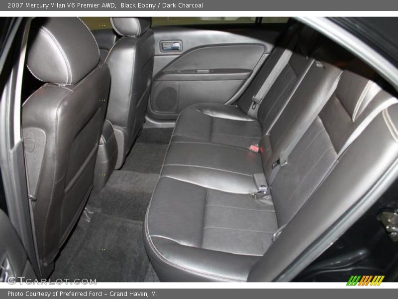Black Ebony / Dark Charcoal 2007 Mercury Milan V6 Premier AWD
