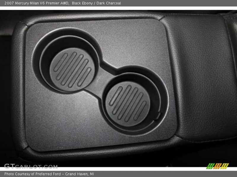 Black Ebony / Dark Charcoal 2007 Mercury Milan V6 Premier AWD